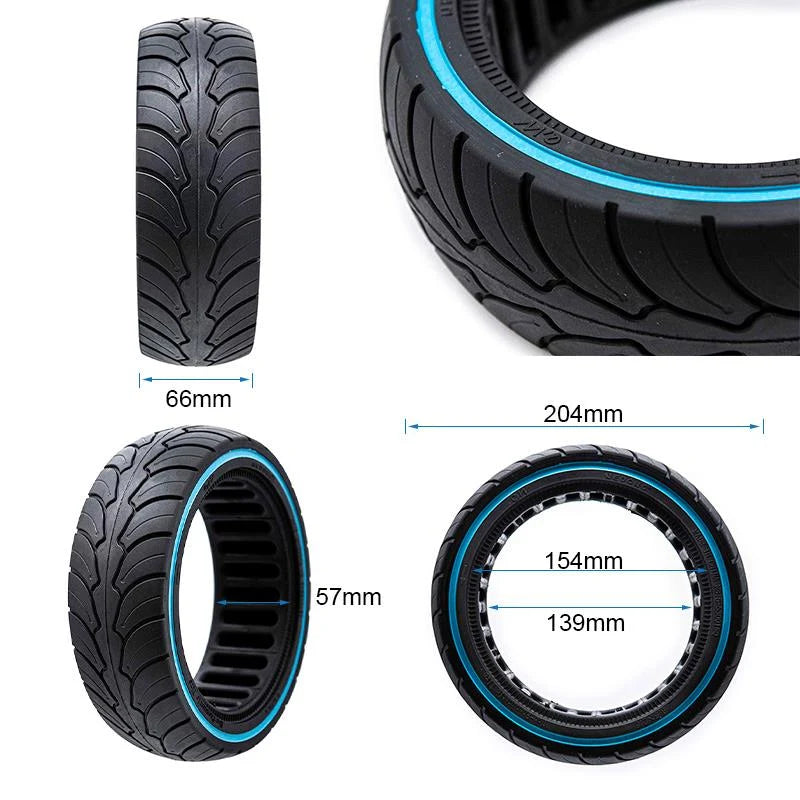 Ultraleicht Vollgummirad 8,5x2,5-6,1/B58 (passend für Dualtron Mini) [Ewheel]