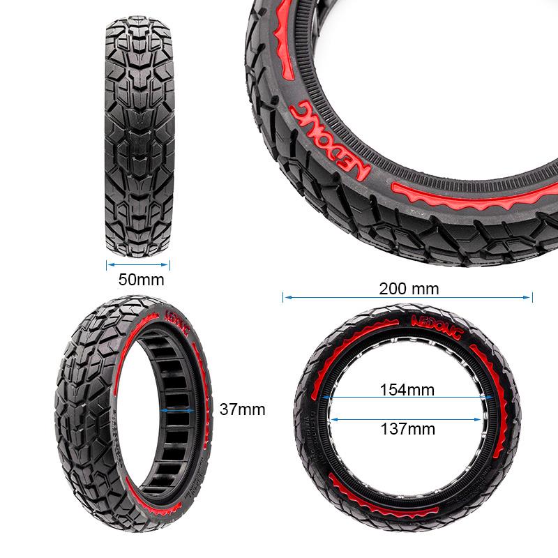 Ultraleichtes Vollrad Offroad 8,5x2 [Nedong]