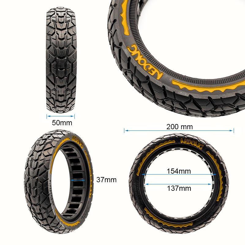 Ultraleichtes Vollrad Offroad 8,5x2 [Nedong]