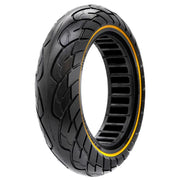 Ultraleichtes Vollrad 10x2,5-6,5/B44 gelbe Linie Nedong